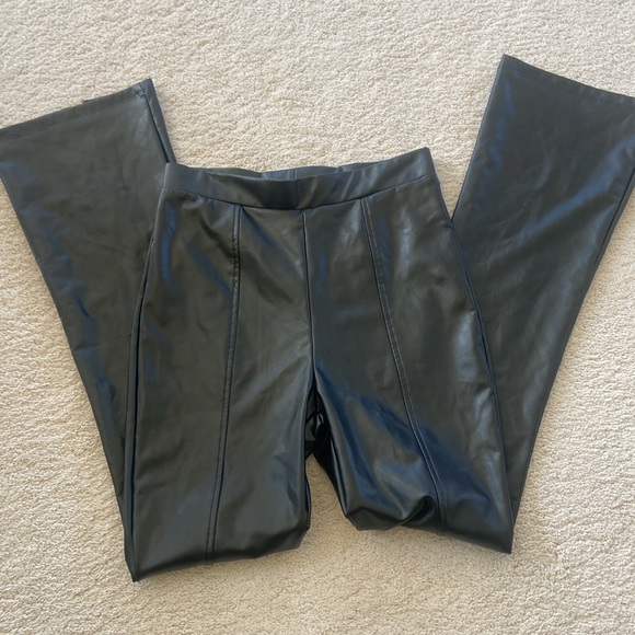 Wild Fable wide leg faux leather pants with slit - Picture 16 of 16